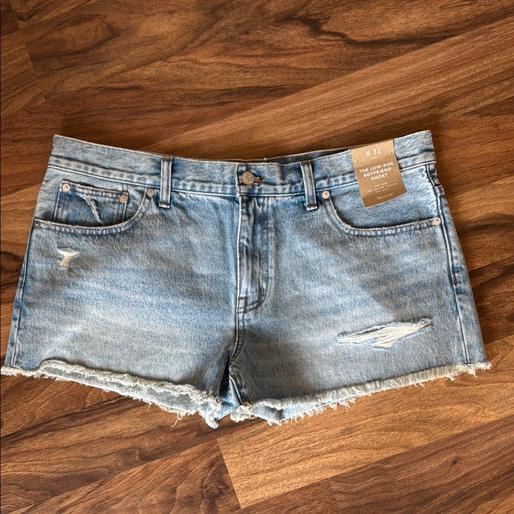 BNWT Madewell Blue Jean Shorts